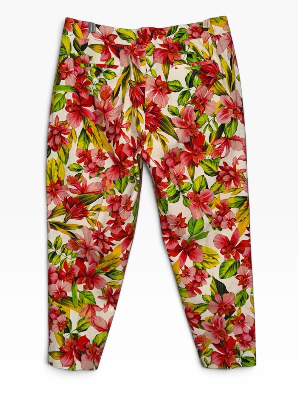 J. Crew Collection Women’s Pink Floral Pants size 8 - Picture 2 of 8